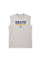 Men's Plus Size Stone Zero Sleeve Skate T-Shirt 3Xl-4Xl-5Xl-6Xl - 4