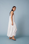 Flowy and Ruched Midi Dress - 2