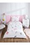Princess Rib Single Elastic Sheet Duvet Cover Set