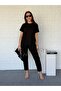 Lace Pieces in Modal Set, Black - 6