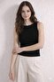 Women's Body-Fitting Basic Undershirt 0091