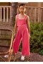 Girl's Wavy Long Jumpsuit Coral 6872