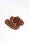 Lisbon Premium Buckle Summer Tan Women's Daily Slippers - 2