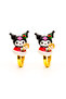 Non-Pierced Earrings Kuromi Hello Kity Cinnammaroll Pochaco My Melody Designed Non-Pierced Children's Earrings - 2