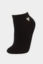 F5628Axkr1 Multi-Colored Women's 5-Piece Cotton Booties Socks - 4