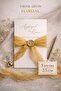 Premium Torn Chiffon Ribbon 2.5 cm 5 Meters Invitation Card, Engagement. Wedding