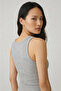 Gaia Gray 100% Cotton Basic Undershirt - 5