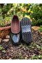 Non-Slip Sole Women's Black Beach Bağ Bahçe Deniz Daily Rubber Shoes - 4