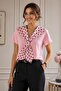 Women's Shawl Detailed Blouse - 3