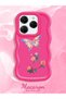 Tecno Spark 20 Pro Compatible Shockproof Simple Red Silicone Phone Case Butterfly Pattern - 2
