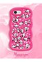 iPhone Se 2020 Compatible Shockproof Simple Red Silicone Phone Case Panda Pattern - 2