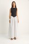 Women's Black Waist-Slit Polka Dot Pocket Detailed Maxi Dress 8707 60286183 - 2