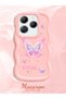 Infinix Hot 40 Compatible Shockproof Simple Pink Silicone Phone Case Butterfly Pattern - 2