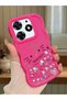Tecno Spark 10 Pro Compatible Shockproof Simple Red Silicone Phone Case Hello Kitty Pattern