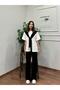 Asur Boutique Women's Shawl Collar Tracksuit Set Daily Comfortable, Stylish, Slim Fit Sports Set - 4