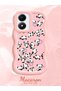 Vivo Y02S Compatible Shockproof Simple Pink Silicone Phone Case Panda Pattern - 2