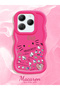 Infinix Hot 40 Pro Compatible Shockproof Simple Red Silicone Phone Case Hello Kitty Pattern - 2