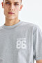 Baskılı Tişört Loose Fit - 3