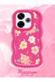 For Redmi 13 4g Compatible Shockproof Simple Red Silicone Phone Case Cover Flower Pattern - 2