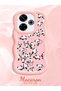 Redmi 13 Compatible Shockproof Simple Pink Silicone Phone Case Panda Pattern - 2
