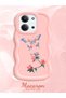 For Xiaomi Redmi 15C 4g Compatible Shockproof Simple Pink Silicone Phone Case Butterfly Pattern - 2