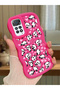 Redmi Note 11 Pro 4g Compatible Shockproof Simple Red Silicone Phone Case Panda Pattern