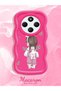 Redmi A4 Compatible Shockproof Simple Red Silicone Phone Case Girl Pattern - 2