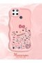 Realme C21Y Compatible Shockproof Simple Pink Silicone Phone Case Hello Kitty Pattern - 2