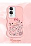 Vivo Y19S Compatible Shockproof Simple Pink Silicone Phone Case Hello Kitty Pattern - 2