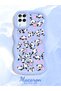 Samsung Galaxy A12 Compatible Shockproof Simple Blue Silicone Phone Case Panda Pattern - 2
