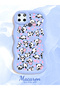 Realme C25Y Compatible Shockproof Simple Blue Silicone Phone Case Panda Pattern - 2