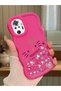 Xiaomi Redmi Note 10 Pro Compatible Shockproof Simple Red Silicone Phone Case Hello Kitty Pattern