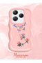 Infinix Hot 40 Compatible Shockproof Simple Pink Silicone Phone Case Butterfly Pattern - 2