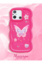 Redmi 11A Compatible Shockproof Simple Red Silicone Phone Case Butterfly Pattern - 2
