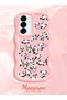 Samsung Galaxy A36 5g Compatible Shockproof Simple Pink Silicone Phone Case Panda Pattern - 2