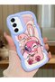 Simple Blue Silicone Phone Case Compatible with Samsung Galaxy S21 Fe Shockproof Cute Pattern - 2