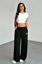 C Corteiz Printed Black Wide Leg Summer Baggy 3 Yarn Flexible Comfortable Sweatpants Rf0669 - 5