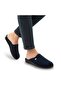 , 31807-Tondo, Stylish and Comfortable Daily Navy Blue House Slippers