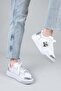 Vinay Sports Shoes with Stone Accessories White - 3