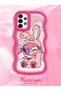 Simple Red Silicone Phone Case Cute Pattern Compatible with Samsung Galaxy A13 4g Shockproof