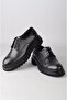 Select 2581 genuine leather men's shoes black - 7