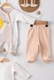 Butterfly Embroidered Overalls 100% Cotton Baby Boy Set of 5 - 2