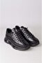 Select 6900 genuine leather men's shoes black - 2
