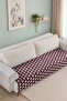 Bohemian Bordo Embossed Seat Cover 100X200 |   Sofa Divan Sofa Bed Armchair Cover Shawl - 3