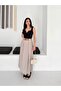 Women's Modal Woven Belt Detailed Comfortable Fit Skirt
