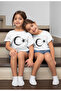 Moon Star Ataturk Printed Circular Neck Cotton Oversize Fit Unisex Short Sleeve Tshirt - 2