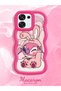 Simple Red Silicone Phone Case Cute Pattern Compatible with Oppo F31 5g Shockproof
