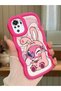 Simple Red Silicone Phone Case Compatible with Xiaomi Redmi Note 10 4g Shockproof Cute Pattern - 2