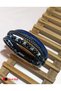 Handmade Leather Bracelet Model.6208 - 2