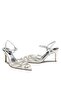 Women's High Heeled Open Back Pointed Toe Stone Embellished Breathable Mesh Evening Dress Shoes 14040 - 5